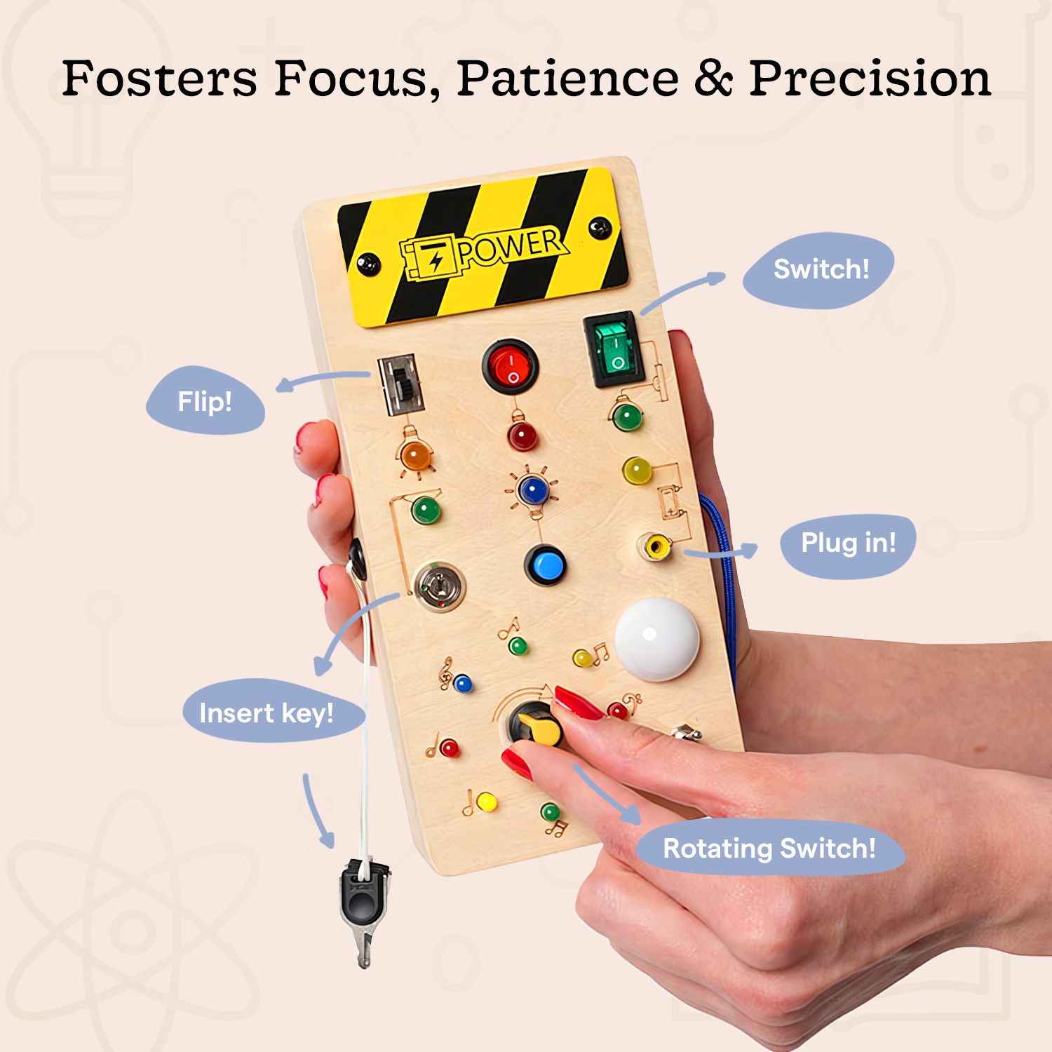 Mini Engineer Montessori Switch Board