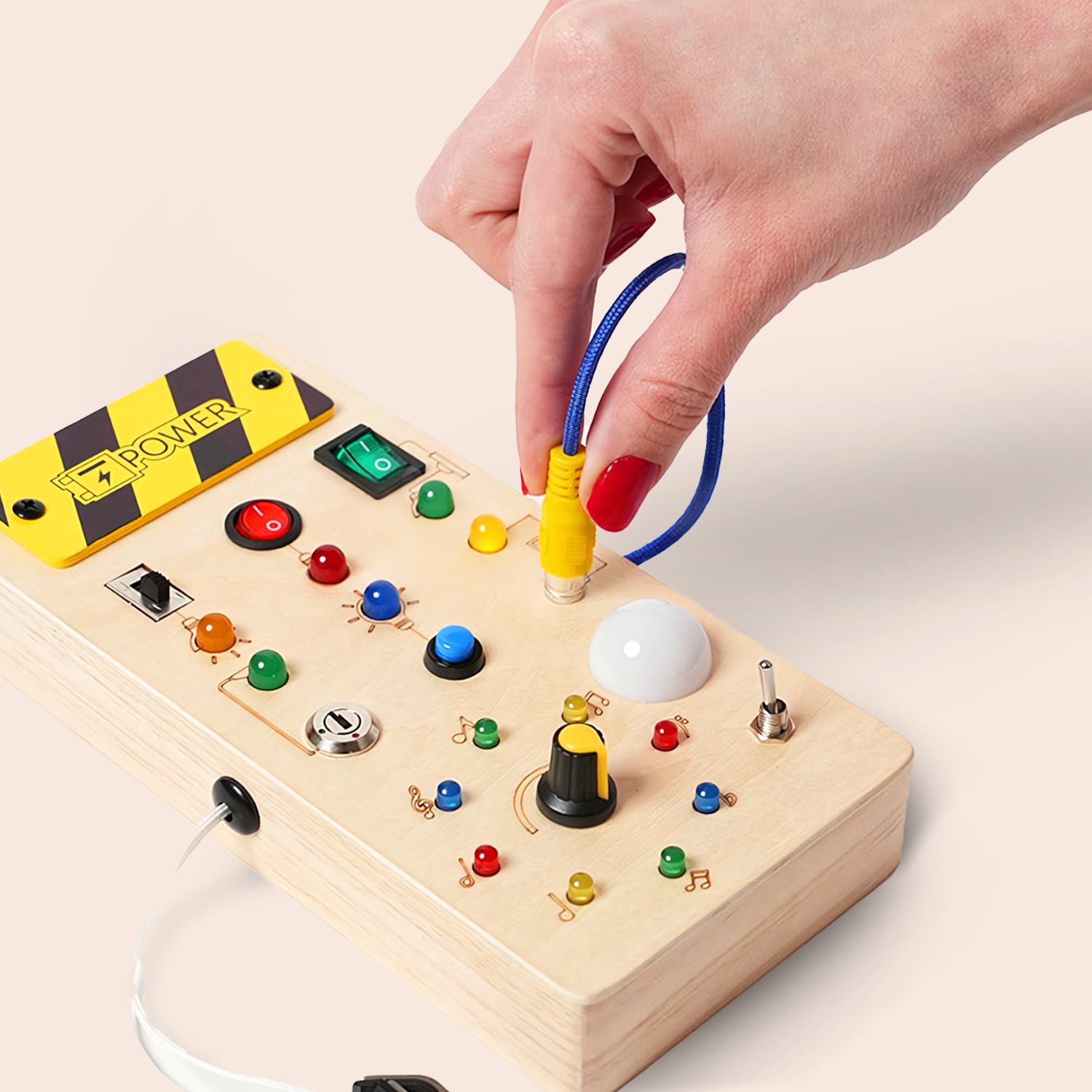 Mini Engineer Montessori Switch Board