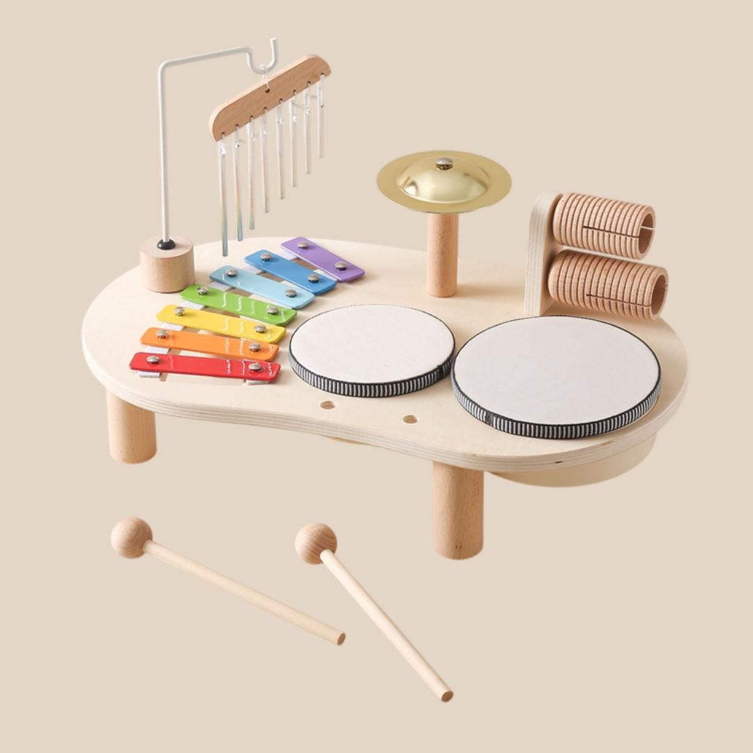 Educational Instrument | Wooden Toddler Music Station