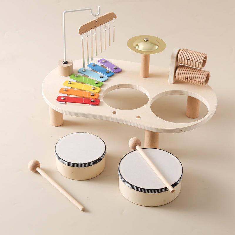 Educational Instrument | Wooden Toddler Music Station