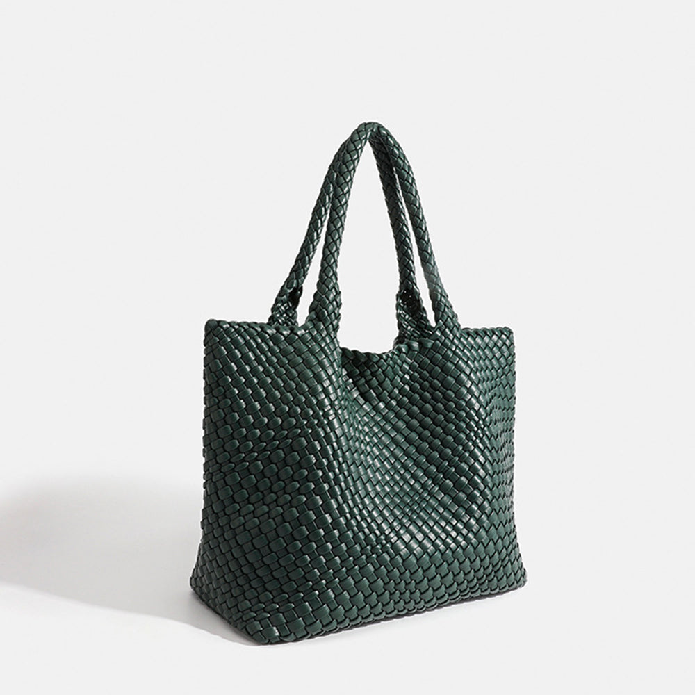 Woven Tote Handbag