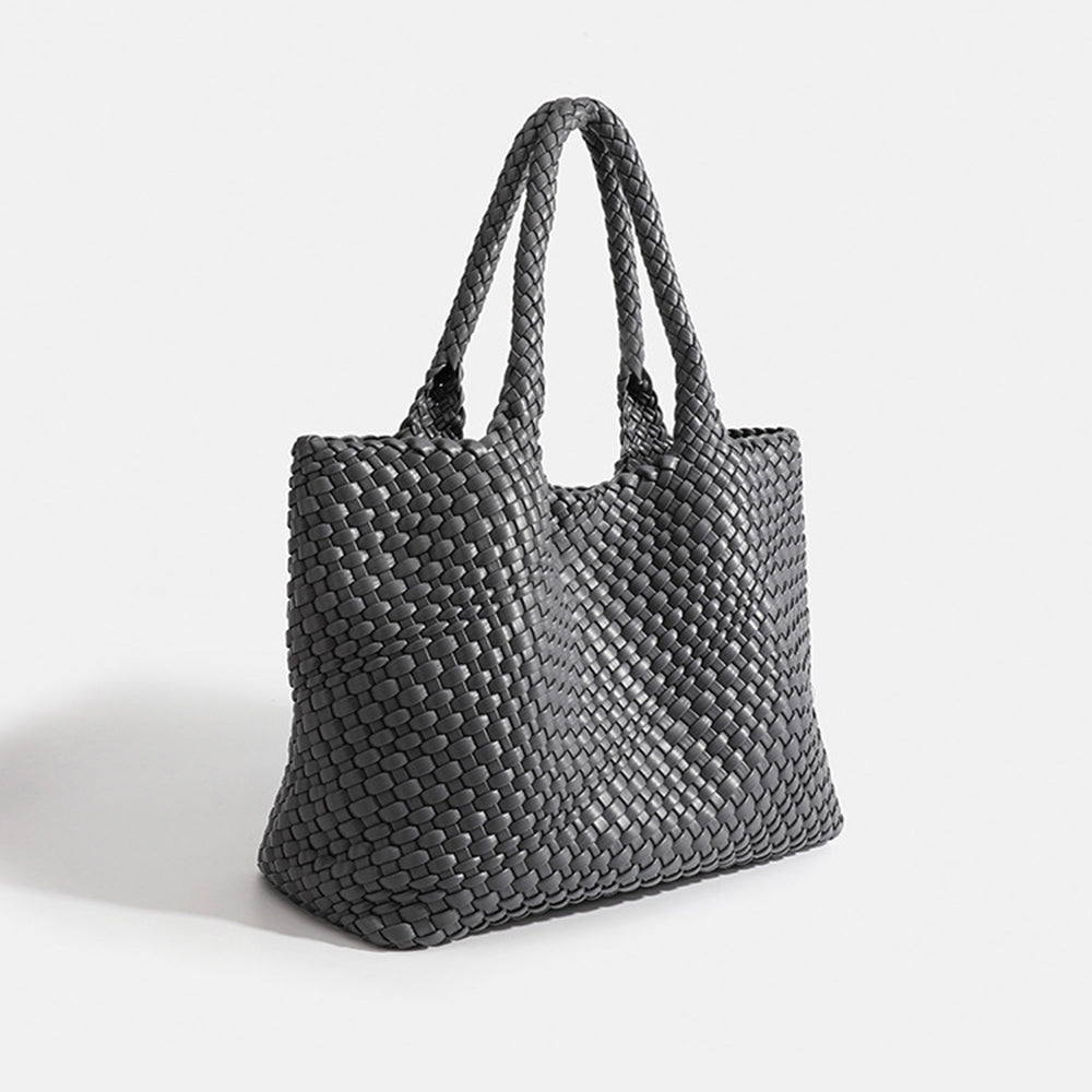 Woven Tote Handbag