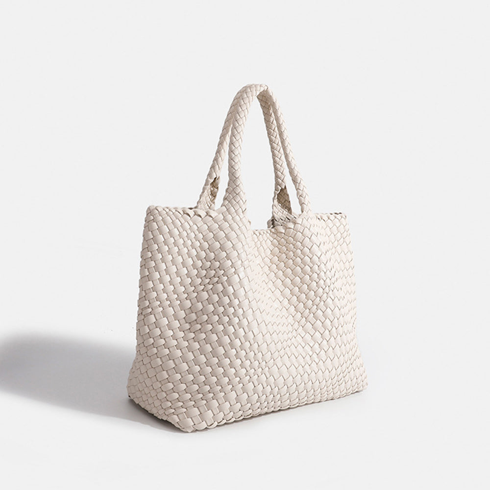 Woven Tote Handbag