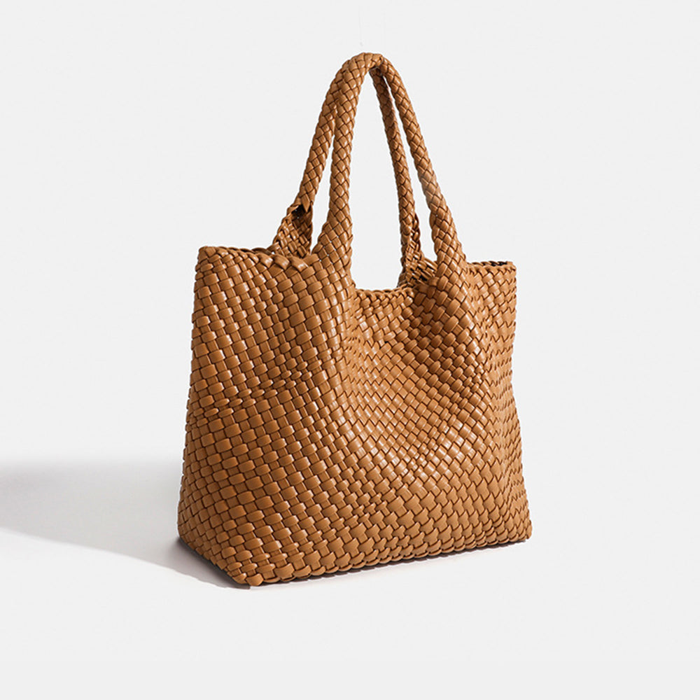 Woven Tote Handbag