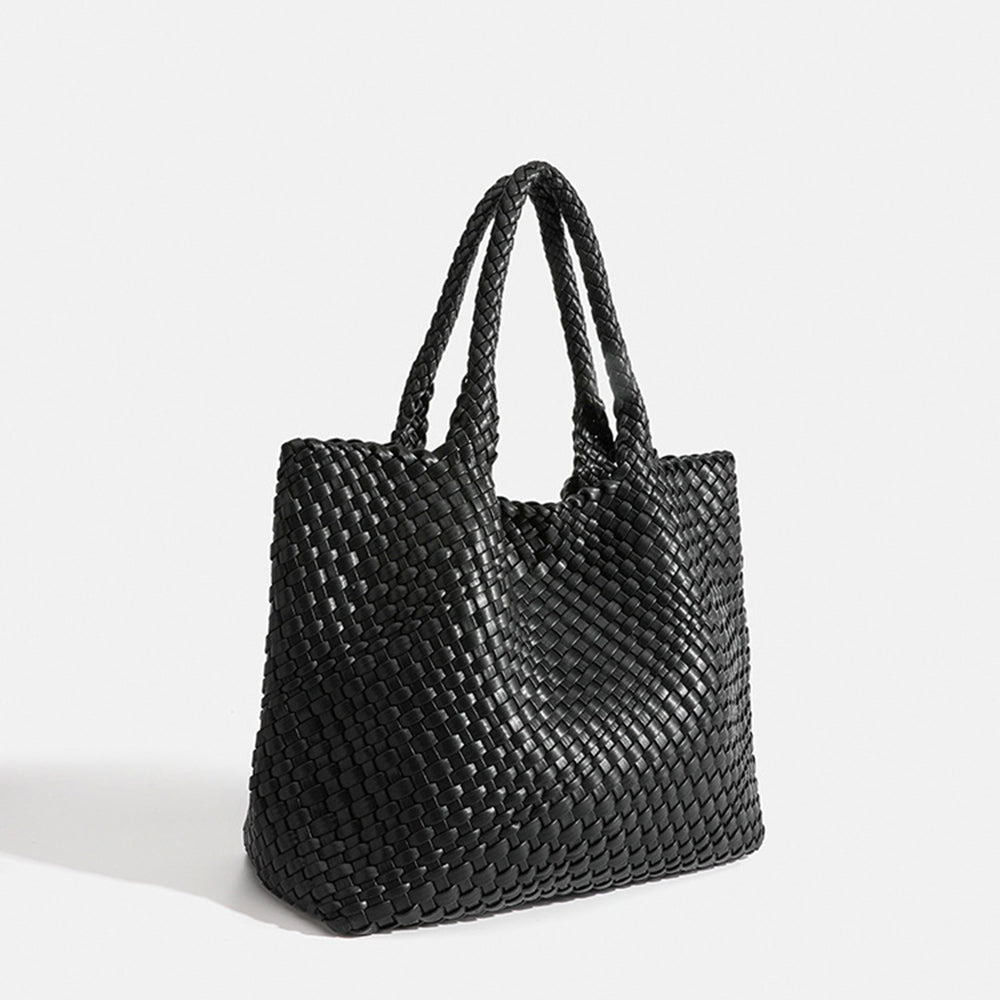 Woven Tote Handbag