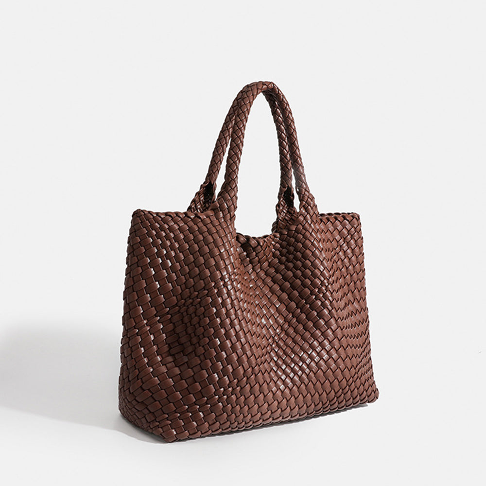 Woven Tote Handbag