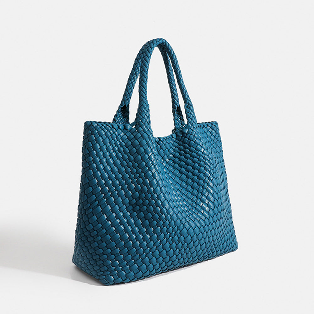 Woven Tote Handbag