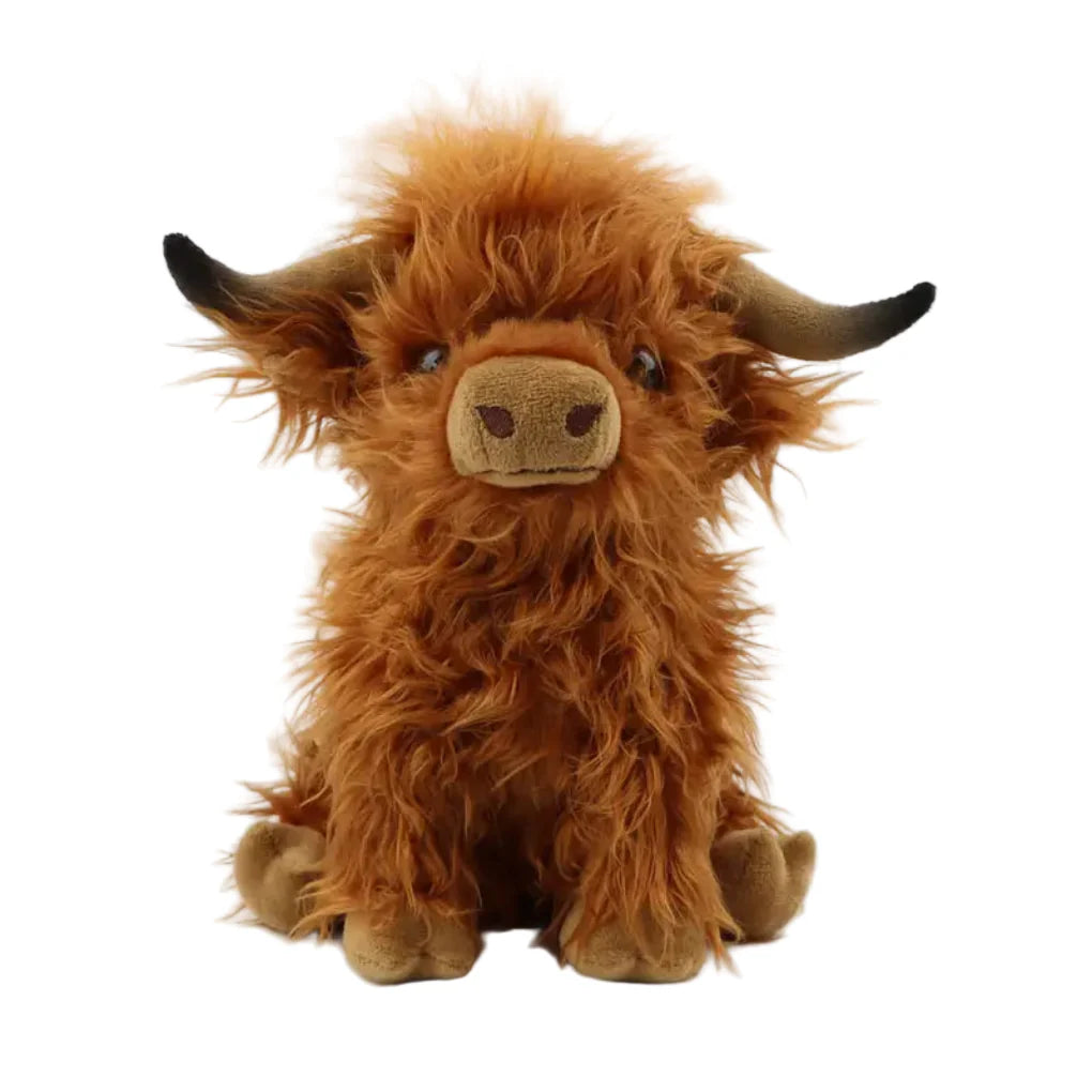 CozyHighland Moo Pal | 30 cm of Shaggy Scottish Snuggles