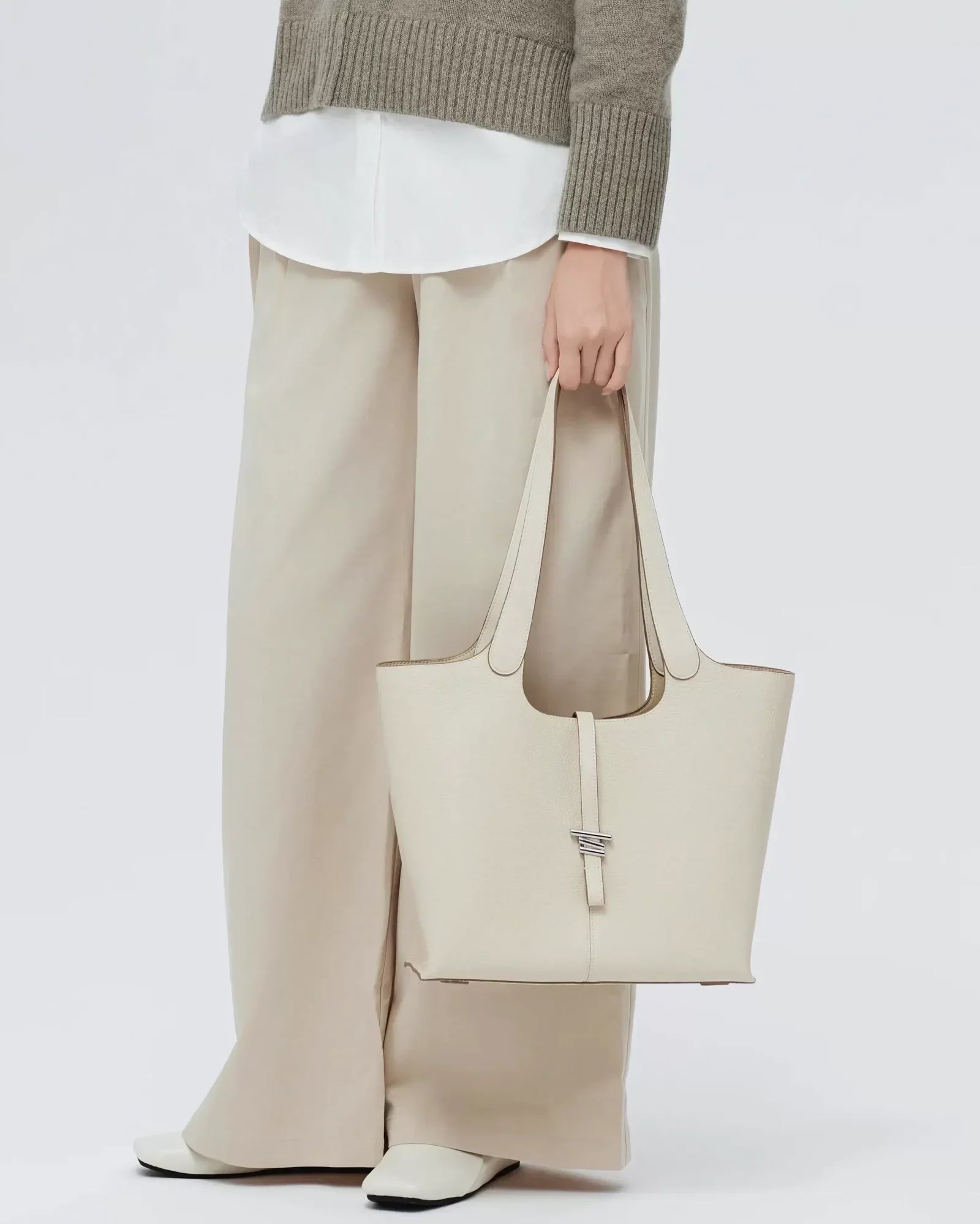 Marquess Leather Laptop Tote Handbag